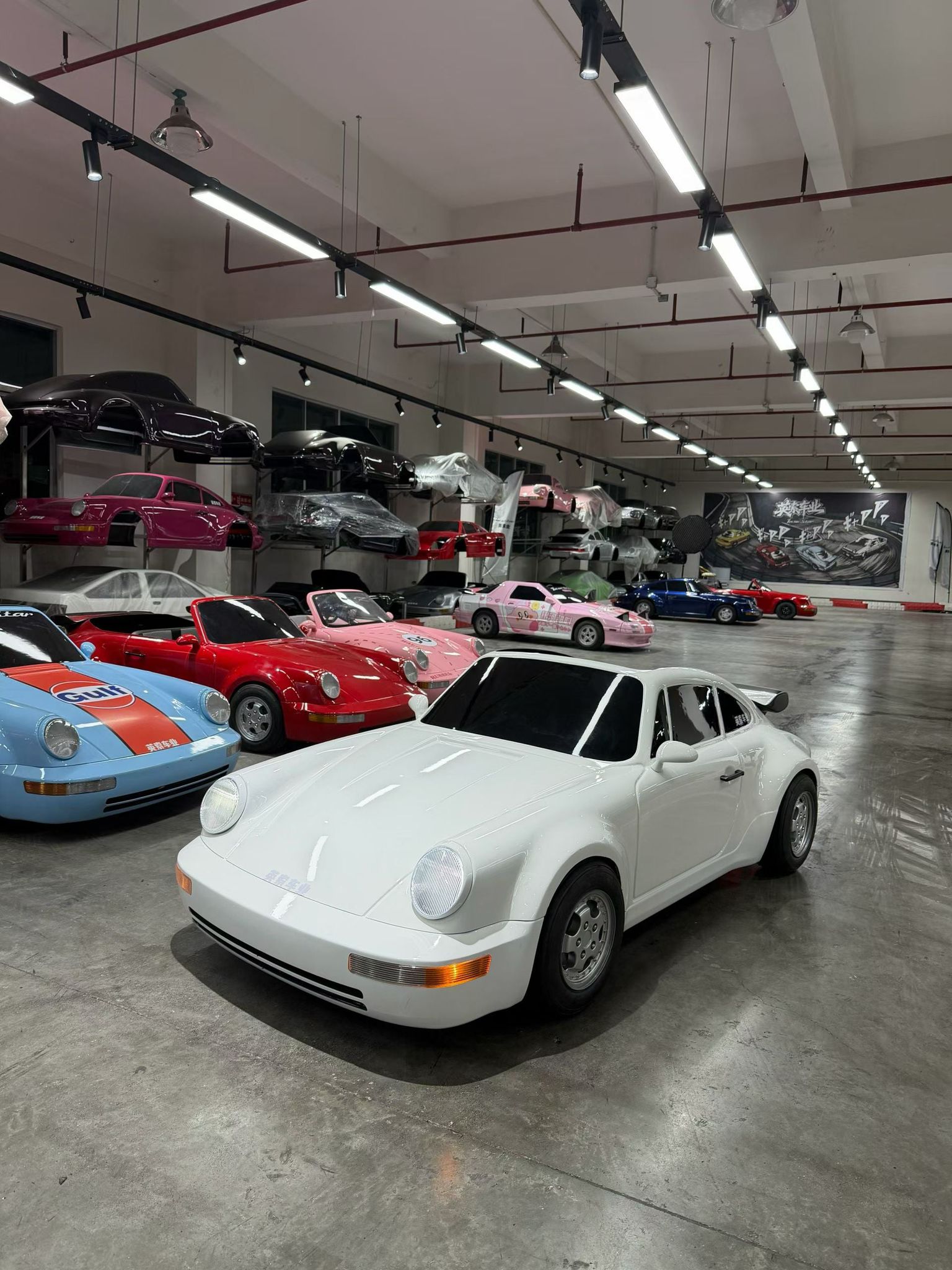 Porsche 964 Retro Kart 4 Porsche 964 EV GO KART