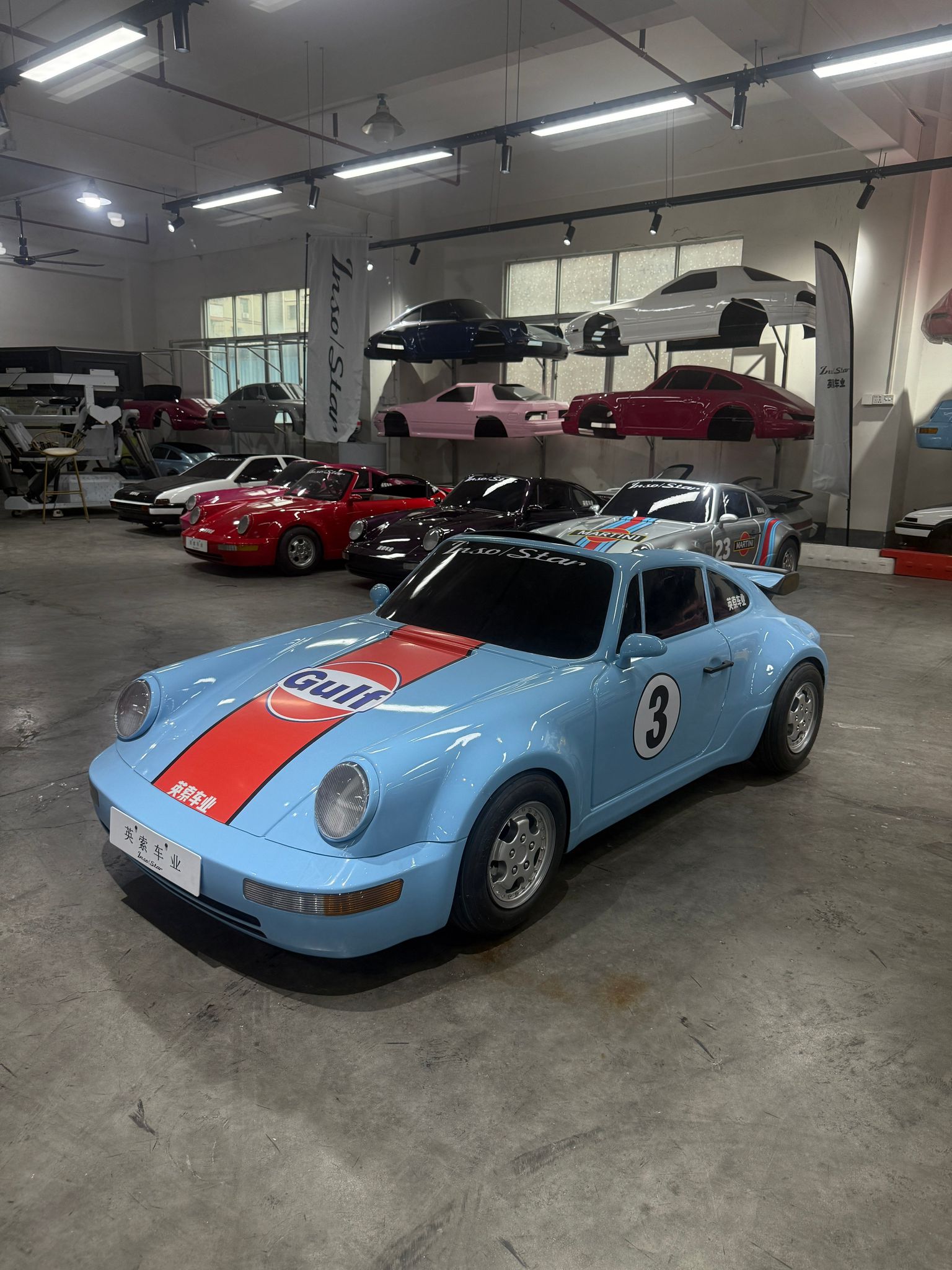 Porsche 964 Retro Kart 1 Porsche 964 Retro Kart